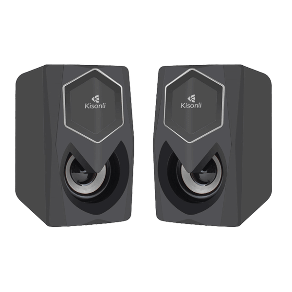  Loa máy tính USB 2.0 Kisonli L-1020 | Black 