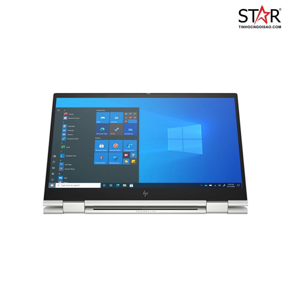 Laptop HP EliteBook X360 830 G8 (3G1A2PA) I5-1135G7 | 8GB | 512GB | Iris Xe Graphics | FP | KBL | 13.3 inch FHD IPS TouchScreen | Win10 Pro | Bạc