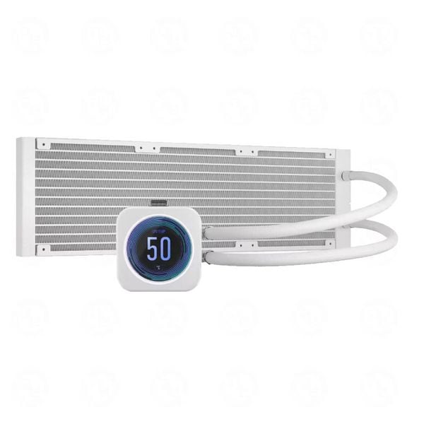  Tản nhiệt nước Corsair H150i ELITE LCD XT White | ARGB Display, Trắng 