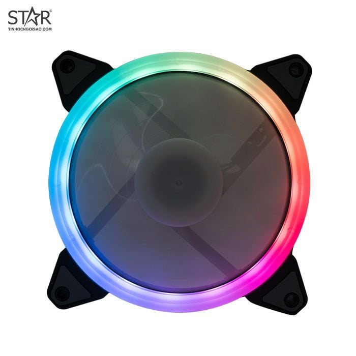 Fan Case 12 RGB 12cm màu trắng