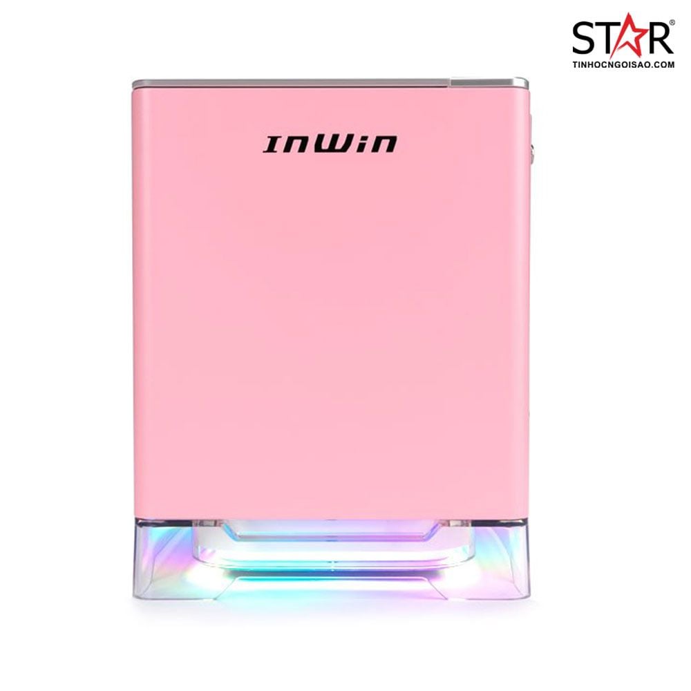 Thùng máy Case InWin A1 Plus Pink Mini-ITX Tower (Hồng)