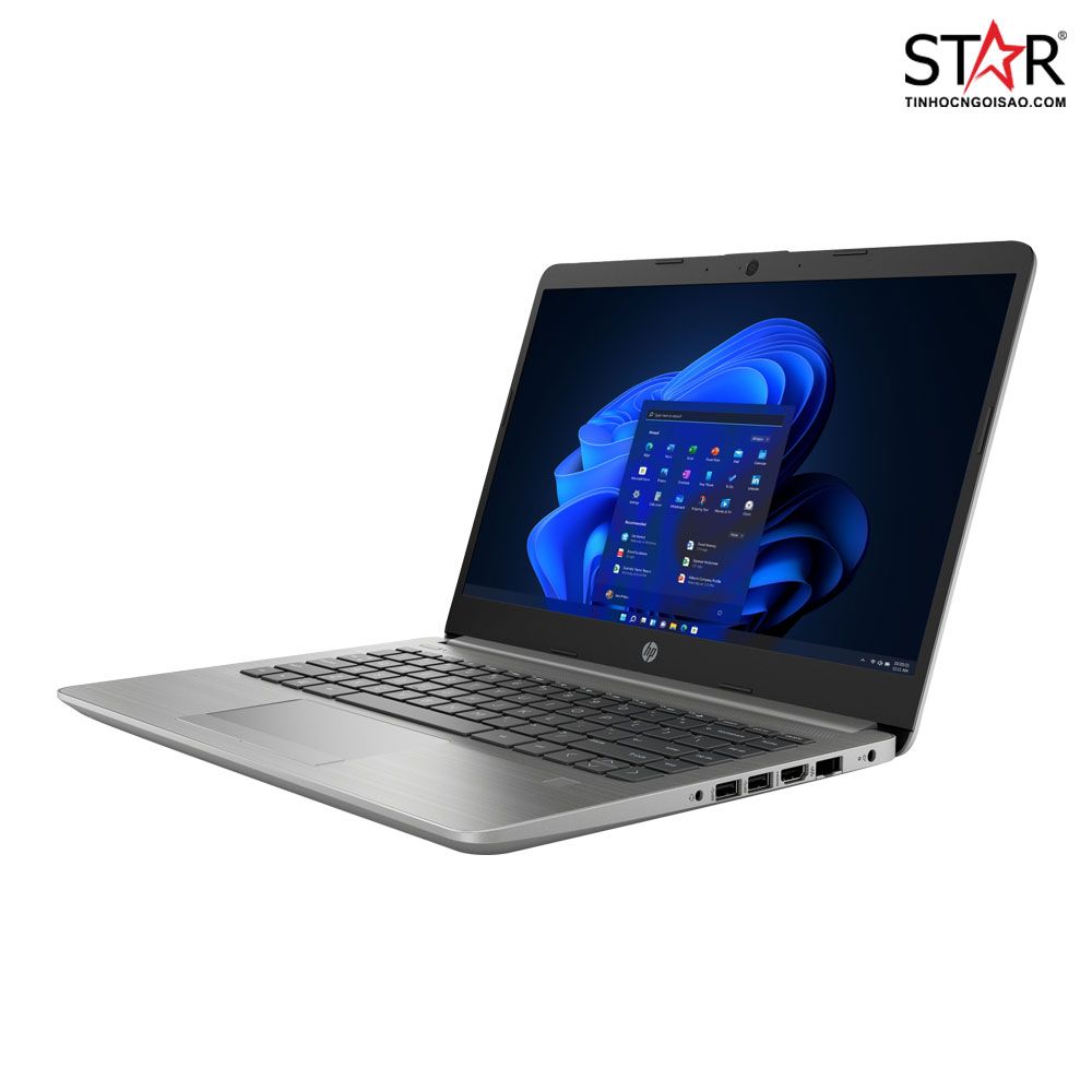 Laptop HP Notebook 14-DQ1043: (I3 1005G1, Intel UHD Graphics, Ram 8G, SSD NVMe 256G, No OS, 14.0 inch FHD IPS (Bạc) [HÀNG TRƯNG BÀY]