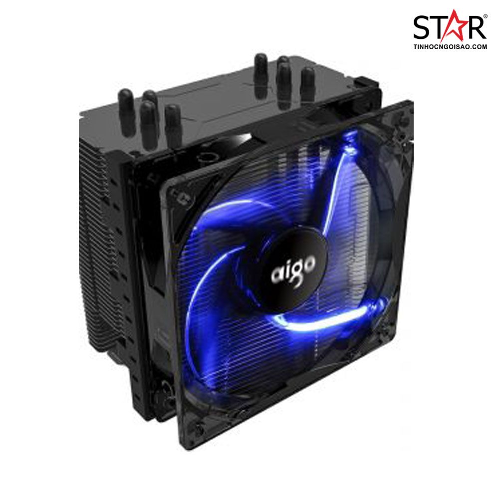 Tản Nhiệt CPU Aigo L4 12cm Led Xanh Dương