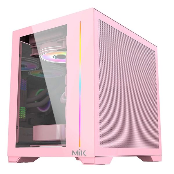  Thùng máy MIK LV12 MINI ELITE - Pink 
