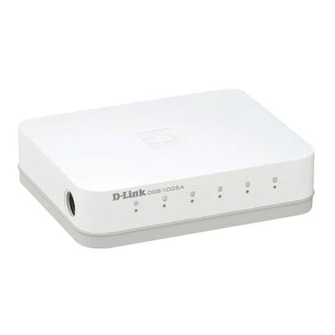 Switch D-Link 5 Port Gigabit DGS-1005A - Tốc độ 10/100/1000 Mbps