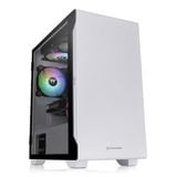  Thùng máy Thermaltake S100 Tempered Glass Snow Trắng (Kèm Sẵn 1 Fan Đen) 