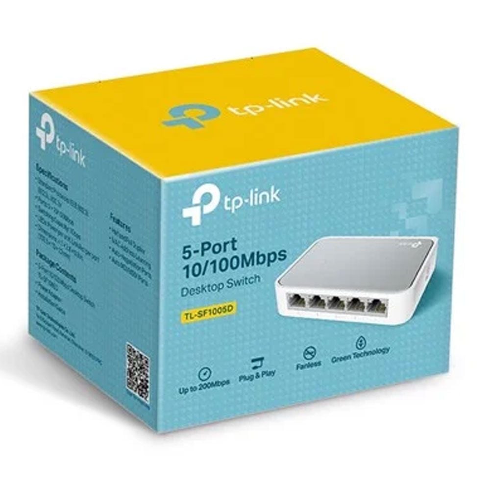 Switch 5 Port TP-Link 10/100M TL-SF1005D Chính Hãng