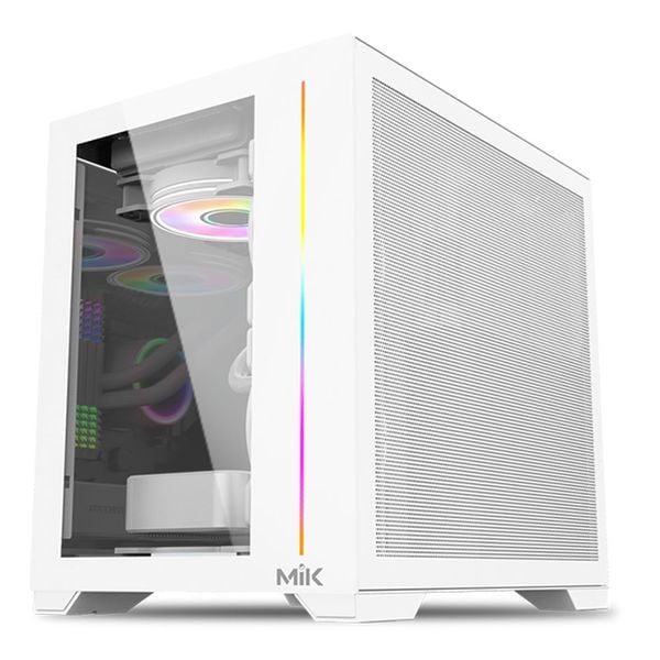  Thùng máy MIK LV12 MINI ELITE - White 