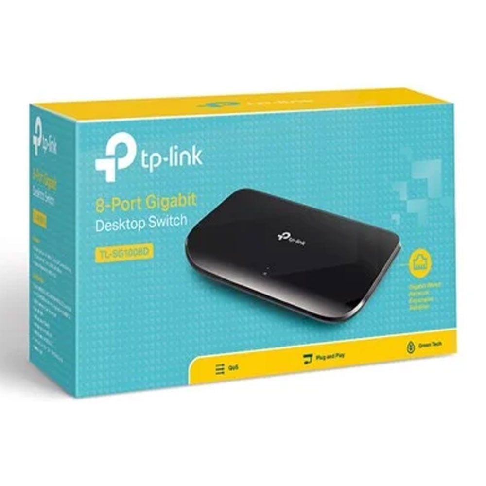 Switch 8 Port TP-Link 1G TL-SG1008D Chính Hãng