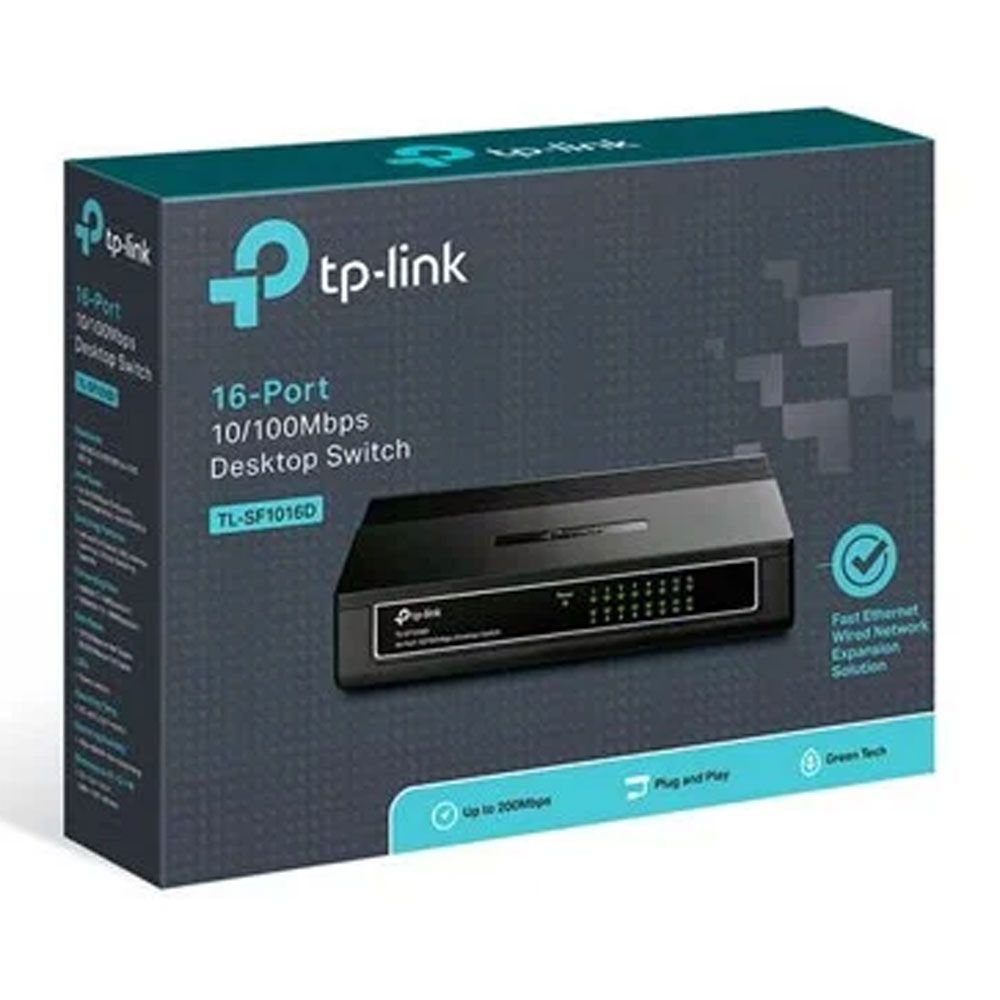 Switch 16 Port 10/100M TP-Link TL-SF1016D Chính Hãng