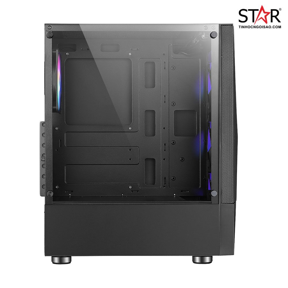 Thùng máy Case Jetek Game – R3 Black (Tặng 3 Fan RGB)