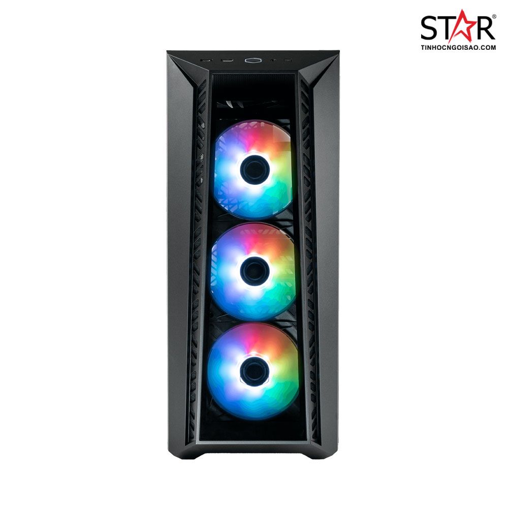 Thùng máy Case Cooler Master MasterBox MB520 ARGB Mid Tower (MB520-KGNN-S01) (Tặng 3 Fan RGB)