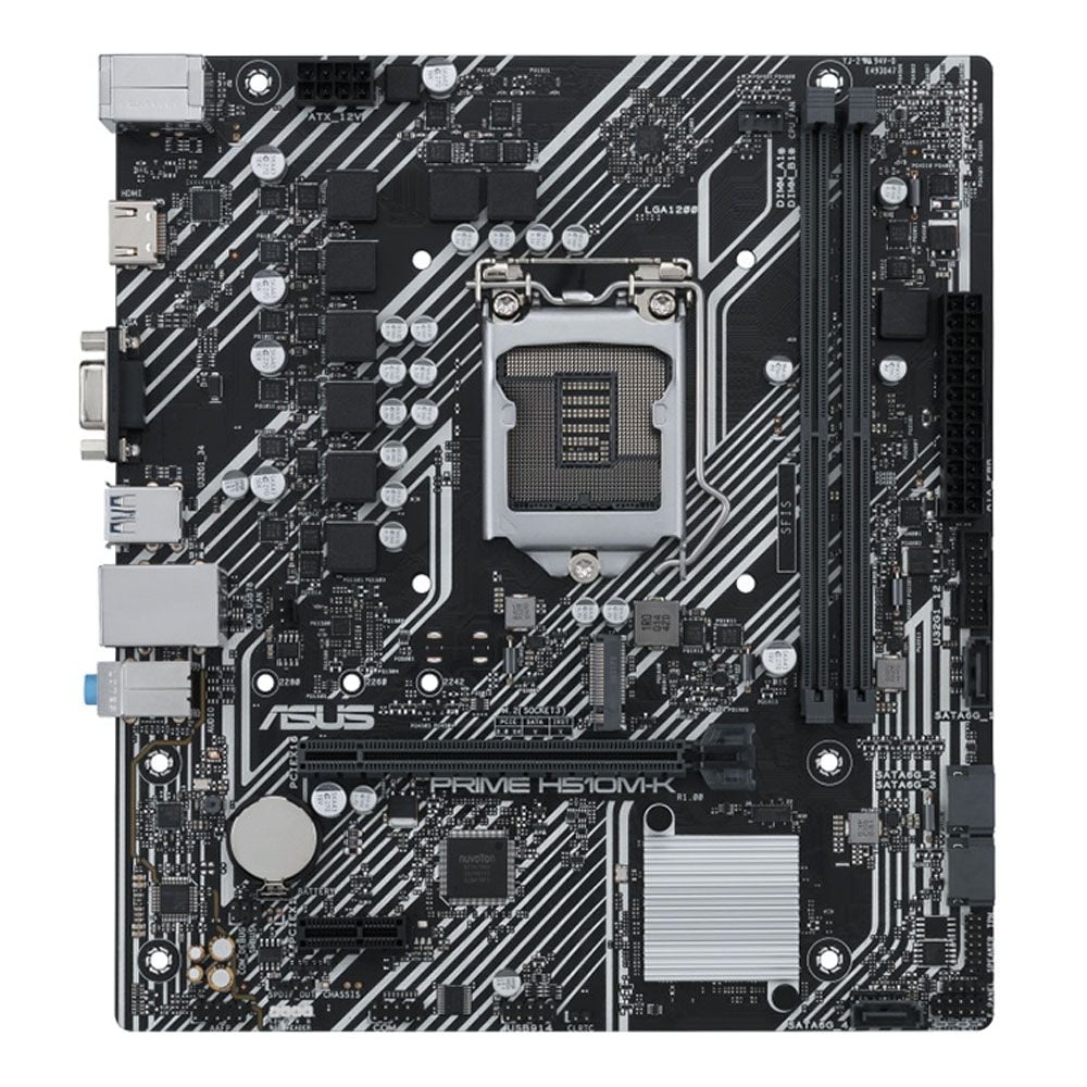 Mainboard Asus Prime H510M-K (Socket 1200, M-ATX, 2 khe ram)