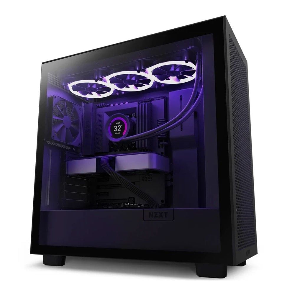 Thùng máy case NZXT H7 Flow RGB Black