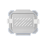  Giá Treo/Kẹp Laptop Ergotek EP15, 10"-17", Màu bạc 