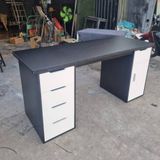  Bàn IKEA MDF 2 tủ - 1m6 | Mẫu, màu tùy chọn 