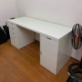  Bàn IKEA MDF 2 tủ - 1m6 | Mẫu, màu tùy chọn 
