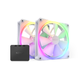  Fan case NZXT F140 RGB Twin Pack | Bộ 2 Fan RGB, Kèm HUB, Black/White 
