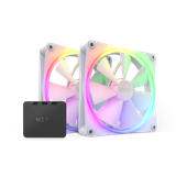 Fan case NZXT F140 RGB Twin Pack | Bộ 2 Fan RGB, Kèm HUB, Black/White 