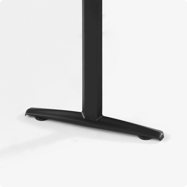  Bàn văn phòng HYPERWORK Core Desk 1m4 | Thép, Mặt bàn P1PB, Khung đen / Mặt đen 