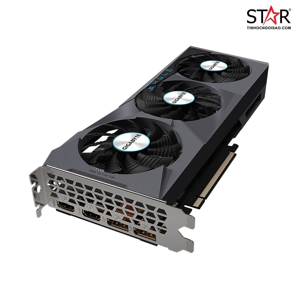 Card màn hình VGA GIGABYTE Radeon RX 6600 EAGLE 8G (GV-R66EAGLE-8GD)