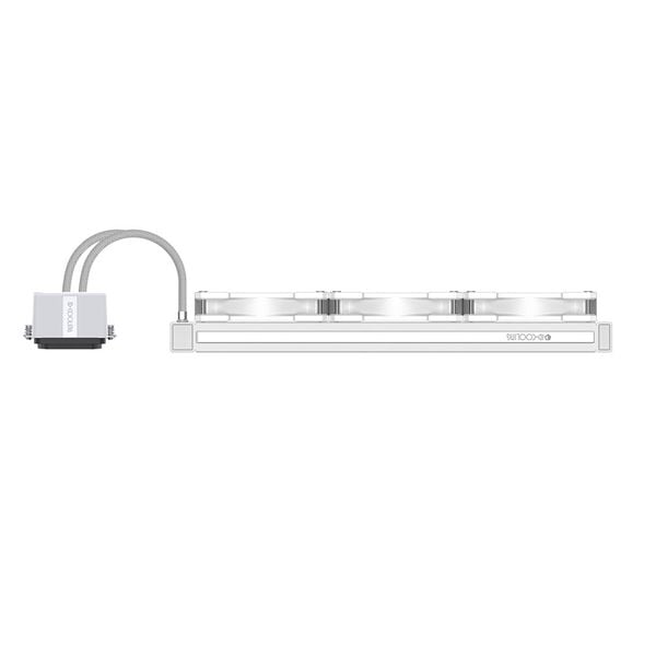  Tản nhiệt nước ID-Cooling DASHFLOW 360 BASIC White | Trắng 
