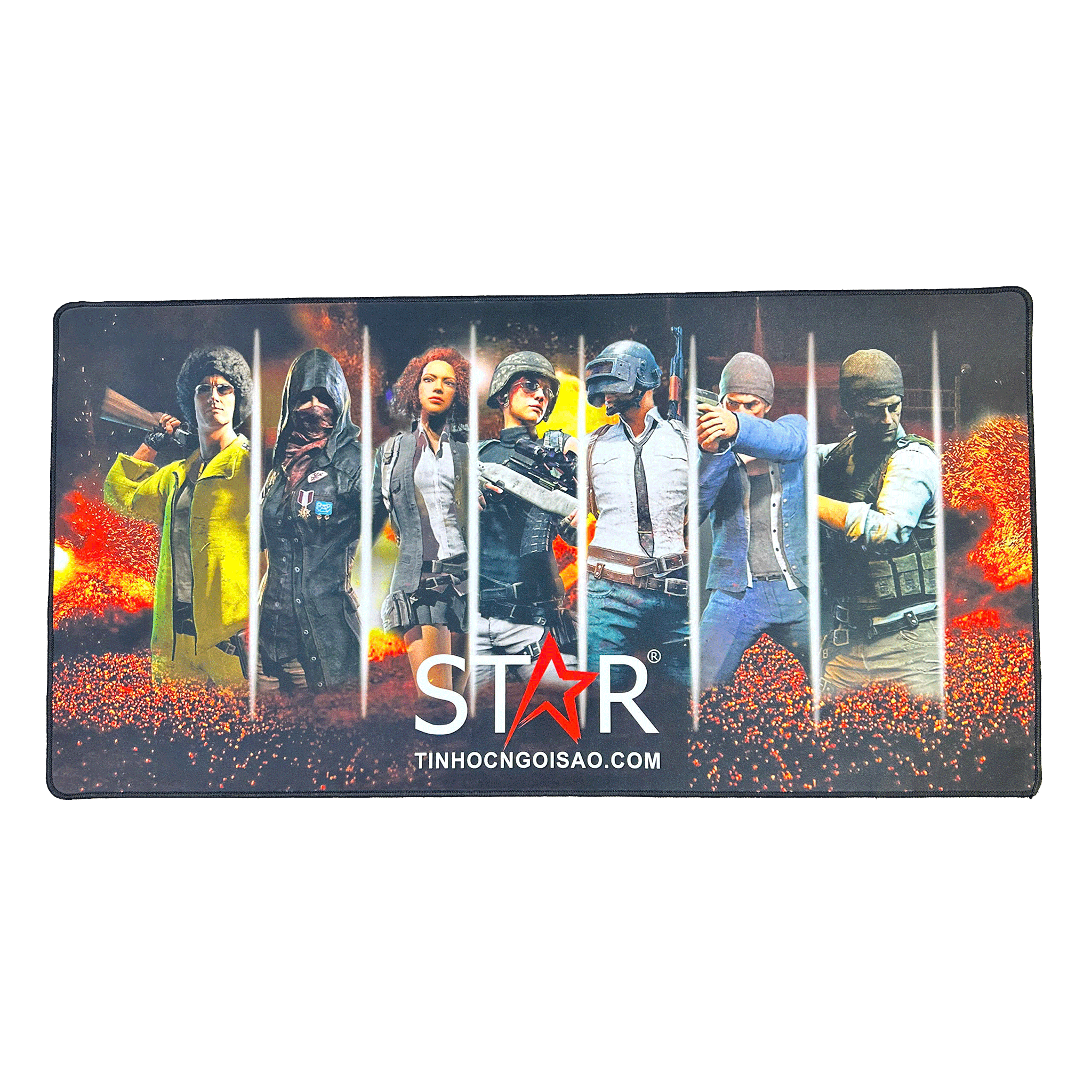 Lót chuột Star Gaming cao cấp | Kích thước 40x80x0.4 cm (Nhiều hình)