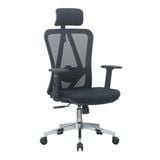  Ghế công thái học E DRA EEC213 | Đen, 120kg, Chân xoay, Lưng lưới 