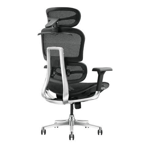 Ghế công thái học Manson Atum Pro 4.0 | Đen, tay hợp kim kết nối lưng liền khối, tựa đầu 6D