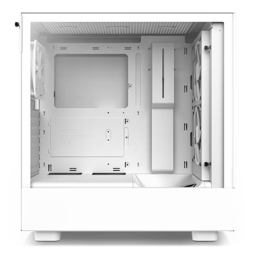 Thùng máy case NZXT H5 Flow RGB WHITE