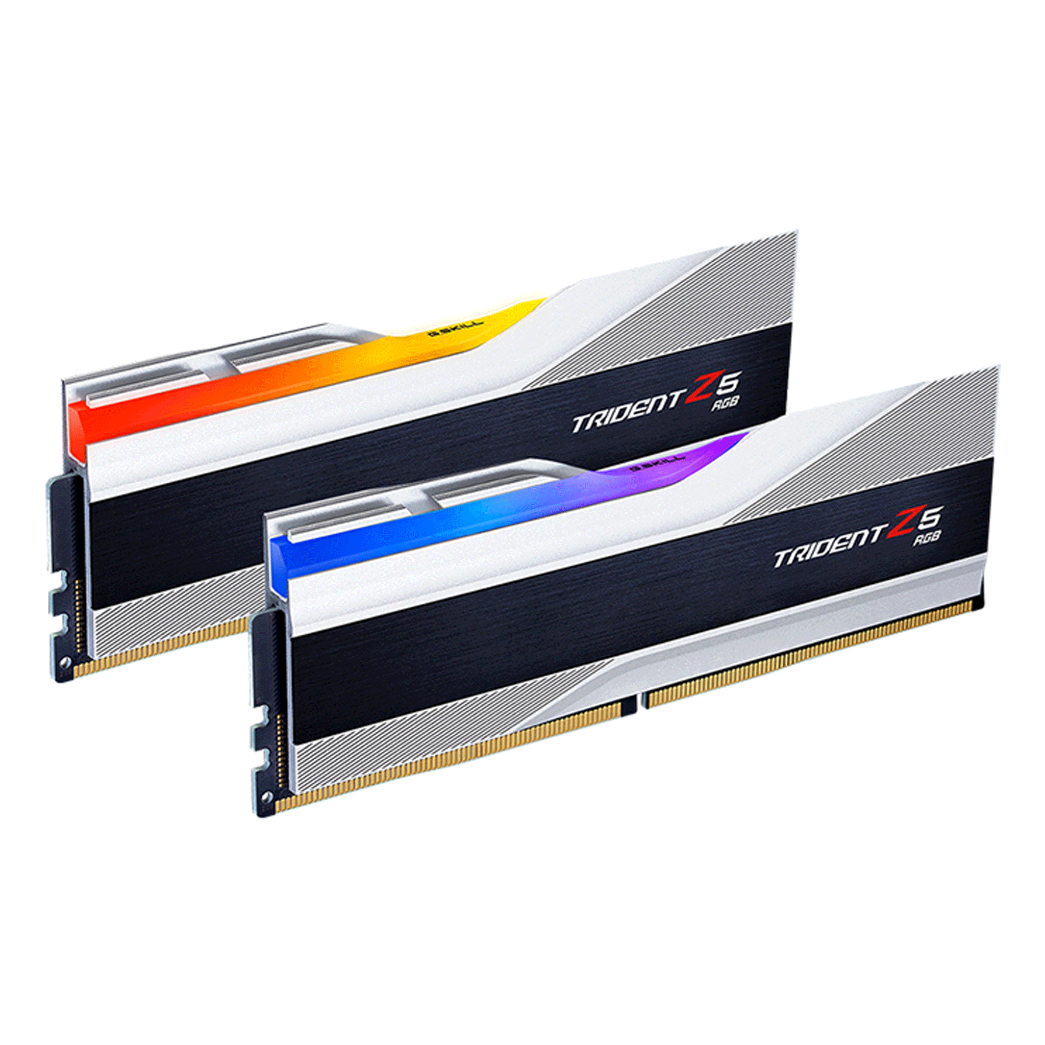 Ram GSkill Trident Z5 RGB Silver 32GB | 2 x 16GB, DDR5, 6000MHz (F5-6000J3238F16GX2-TZ5RS)