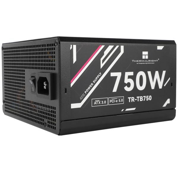  Nguồn máy tính Thermalright Tb-750 80 Plus bronze | Atxb.0 Pcie5.0, Full Module, Đen 