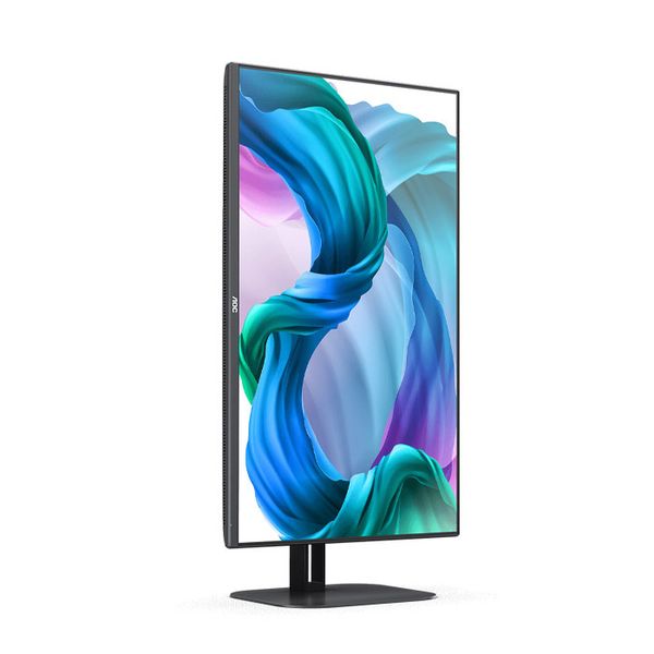  Màn hình Văn Phòng Aoc 27 inch 27V5/Bk/74 (27 inch/Fhd/Ips/75Hz//5Ms/Chân Xoay). 