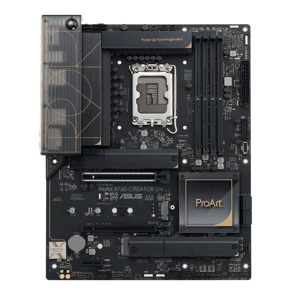 Mainboard Asus B760 ProArt Creator DDR4 (Socket 1700, ATX, 4 khe ram)