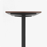  Bàn Văn phòng HyperWork 1m2 | Khung thép, Mặt bàn gỗ, Đen 