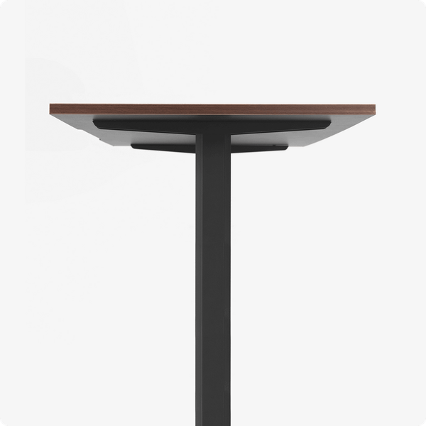  Bàn văn phòng HYPERWORK Core Desk 1m4 | Thép, Mặt bàn P1PB, Khung đen / Mặt đen 