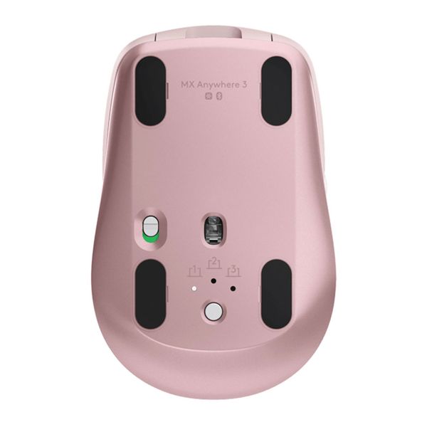  Chuột văn phòng Logitech MX Anywhere 3S | Bluetooth 5.0, 8000 DPI, 99g, Hồng 