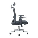  Ghế công thái học E DRA EEC213 | Đen, 120kg, Chân xoay, Lưng lưới 