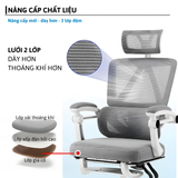  Ghế công thái học OEM TSA07 | Đen, 120kg, Chân xoay, Lưng lưới, 0.Mới.Ghế Công Thái Học Tsa07; Màu Đen. (Ean 0) Bh 12T 