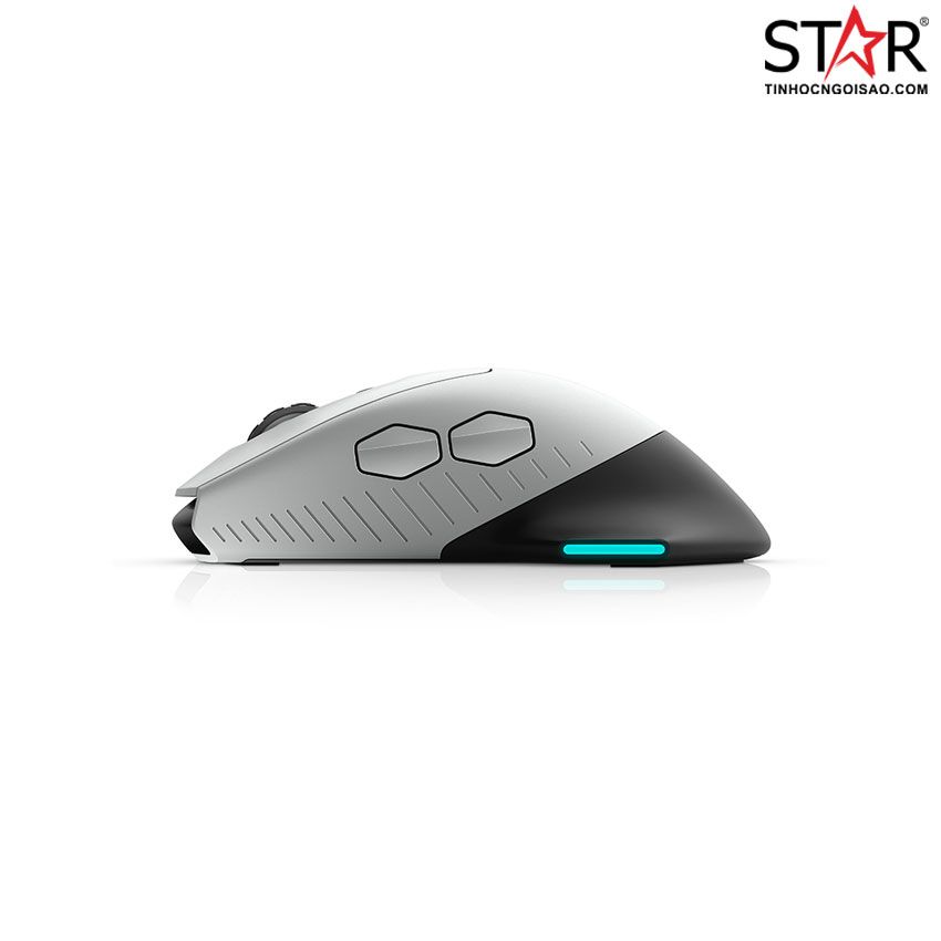 Chuột Dell Alienware 610M Wired/Wireless Gaming Mouse Xám (AW610M)