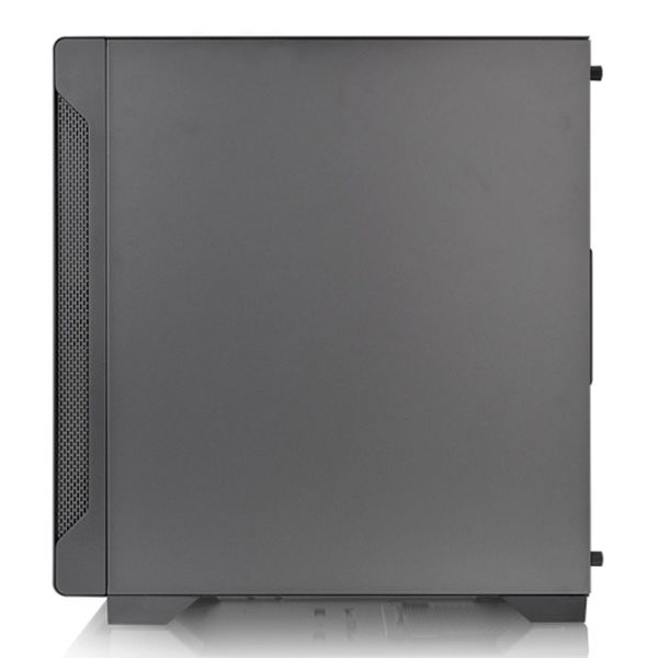  Thùng máy Thermaltake S100 Tempered Glass | Đen, Kèm sẵn 1 Fan Đen 
