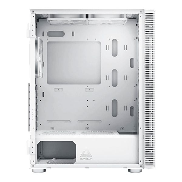  Thùng máy Montech X3 Mesh Trắng (Gắn Sẵn 6 Fan RGB) 