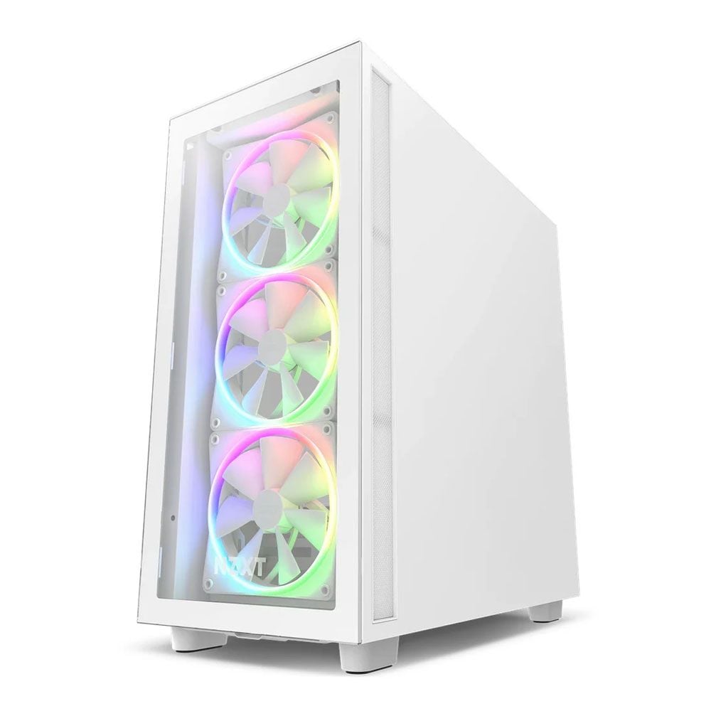 Thùng máy case NZXT H7 Elite RGB White