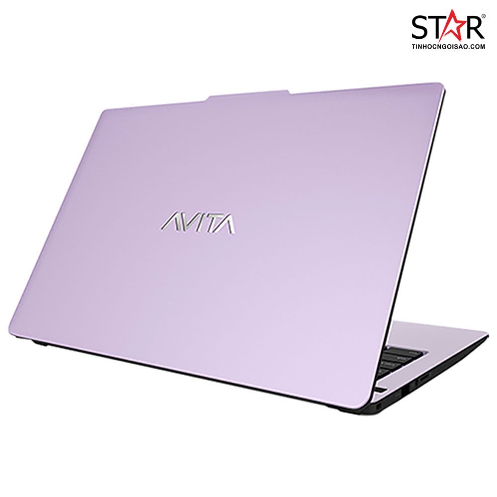 Laptop Avita Liber V14 NS14A9VNV561-SLAB R5-4500U/ AMD Graphics/ 8GB/ 512GB/ FP/ Win10/ KBL/ 14.0 inch FHD IPS (Soft Lavender)