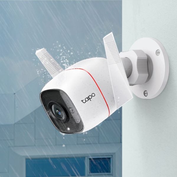  Camera WiFi ngoài trời TP-Link Tapo C310 | 3MP, 2K, Hồng ngoại, 360°, Đàm thoại 