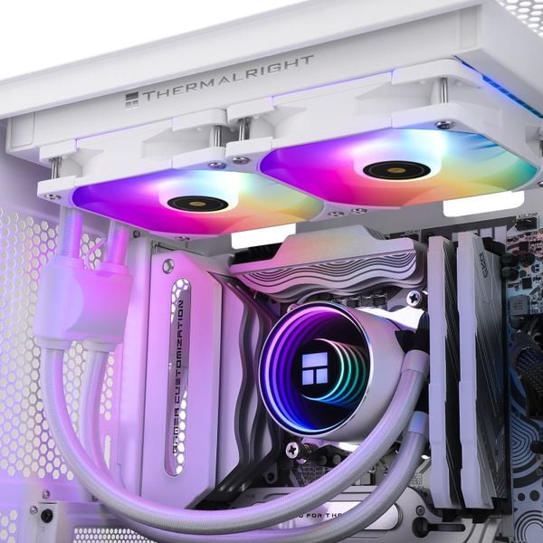  Tản nhiệt nước Thermalright Frozen Notte 240 | ARGB, Đen - Trắng 