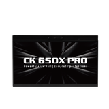  Nguồn Aigo CK650X Pro A.PFC |  85 Plus, Cáp dẹt đen, Dual CPU 
