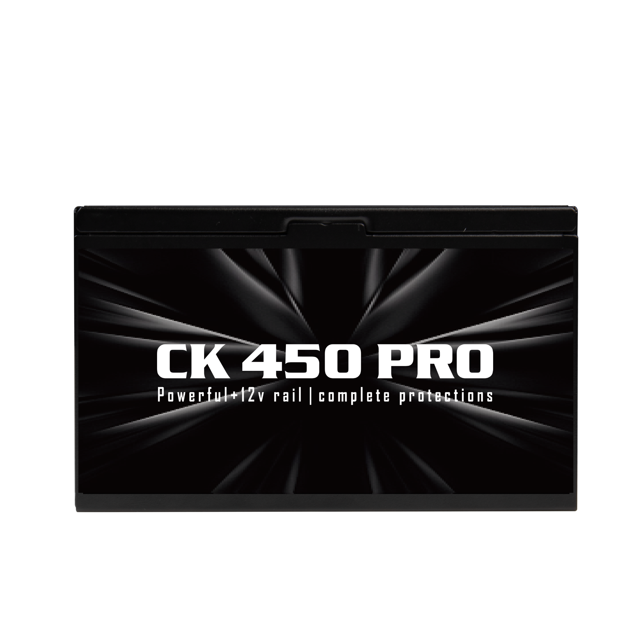 Nguồn Aigo CK450 Pro | 450W, Cáp dẹt đen