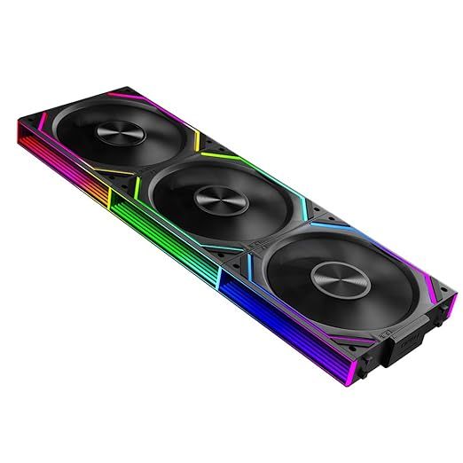  Quạt tản nhiệt PC Leopard V2RS | Kit 3 Fan 120mm, ARGB, Đen 