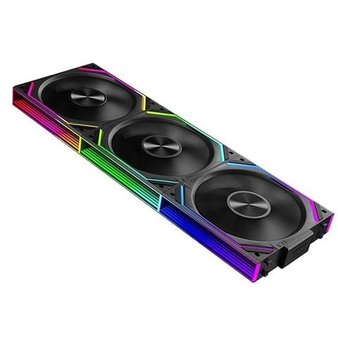 Fan Case Leopard V2RS ARGB - Black | Bộ 3 fan, ghép nối không dây